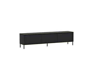 Imaj Tv-bänk 180x35 cm Svart - Hanah Home - Möbler - TV- & Mediamöbler - TV bänk & mediabänk