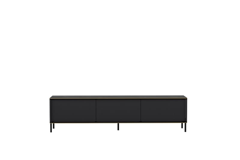 Imaj Tv-bänk 180x35 cm Svart - Hanah Home - Möbler - TV- & Mediamöbler - TV bänk & mediabänk