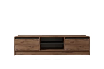 Tv-bänk Isil 180 cm - Brun/Antracit - Möbler - TV- & Mediamöbler - TV bänk & mediabänk