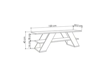 TV-bänk Janesh Sandsten - Sandsten - Möbler - TV- & Mediamöbler - TV bänk & mediabänk