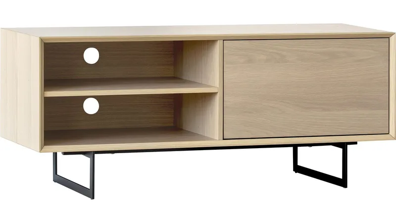TV-bänk Junionne 120x42x50 cm - Ek - Möbler - TV- & Mediamöbler - TV bänk & mediabänk