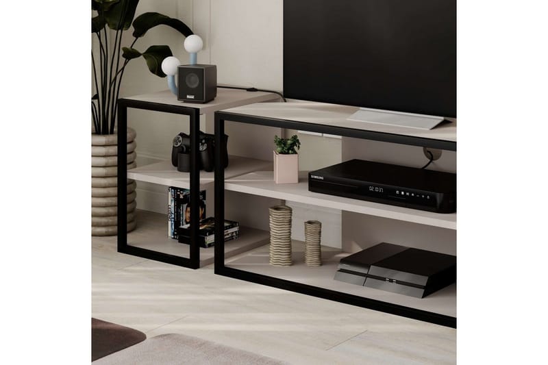 TV-bänk Kelinmoor Ljus Mocha - Ljus Mocha - Möbler - TV- & Mediamöbler - TV bänk & mediabänk