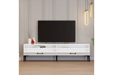 Tv-bänk Laggartorp 180 cm - Vit - Möbler - TV- & Mediamöbler - TV bänk & mediabänk
