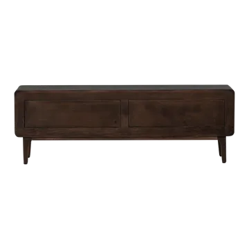 Tv-bänk Liya 150 cm - Mörkbrun - Möbler - TV- & Mediamöbler - TV bänk & mediabänk