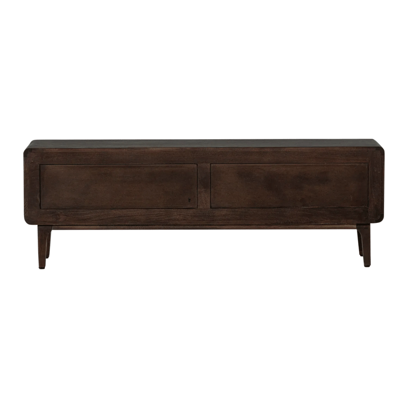 Tv-bänk Liya 150 cm - Mörkbrun - Möbler - TV- & Mediamöbler - TV bänk & mediabänk
