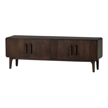 Tv-bänk Liya 150 cm - Mörkbrun - Möbler - TV- & Mediamöbler - TV bänk & mediabänk