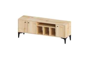 Tv-bänk Luna 150x40 cm Brun - Hanah Home - Möbler - TV- & Mediamöbler - TV bänk & mediabänk