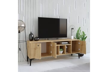 Tv-bänk Luna 150x40 cm Brun - Hanah Home - Möbler - TV- & Mediamöbler - TV bänk & mediabänk