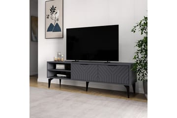 TV-bänk Lyven Antracit - Antracit - Möbler - TV- & Mediamöbler - TV bänk & mediabänk