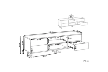 TV-bänk Maine - Möbler - TV- & Mediamöbler - TV bänk & mediabänk