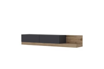 Tv-bänk Majör 180 cm - Antracit/Valnöt - Möbler - TV- & Mediamöbler - TV bänk & mediabänk