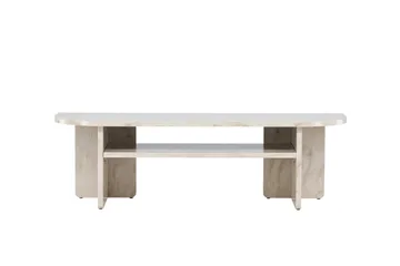 Ålesund Travertin Tv-bänk 140x40 cm - Beige - Möbler - TV- & Mediamöbler - TV bänk & mediabänk