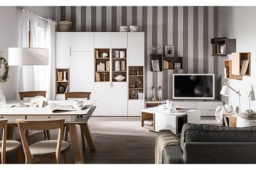 4You Mediabänk 187 cm Vit - VOX - Möbler - TV- & Mediamöbler - TV bänk & mediabänk