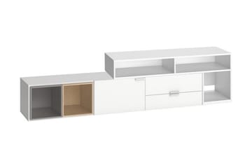 4You Mediabänk 187 cm Vit - VOX - Möbler - TV- & Mediamöbler - TV bänk & mediabänk
