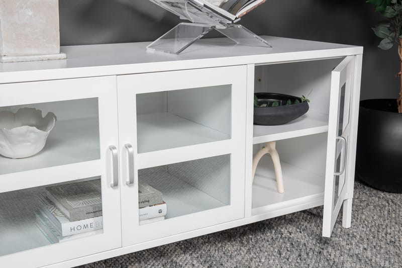 Acero Tv-bänk 120 cm - Vit - Möbler - TV- & Mediamöbler - TV bänk & mediabänk