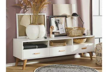 Alfambra TV-bänk 180 cm - Vit - Möbler - TV- & Mediamöbler - TV bänk & mediabänk