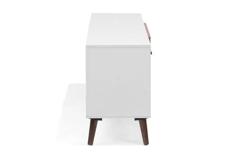 Alloa Tv-Bänk 40x180 cm - Vit - Möbler - TV- & Mediamöbler - TV bänk & mediabänk