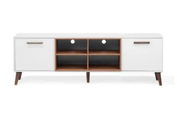 Alloa Tv-Bänk 40x180 cm - Vit - Möbler - TV- & Mediamöbler - TV bänk & mediabänk