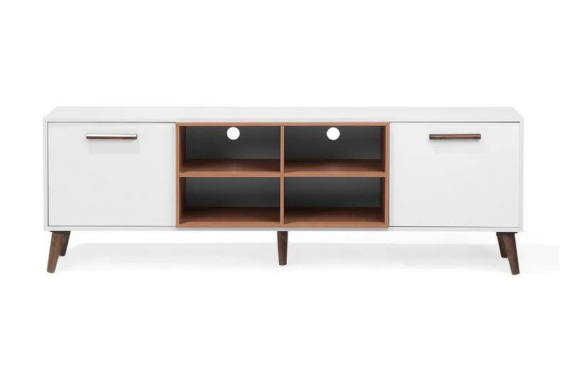 Alloa Tv-Bänk 40x180 cm - Vit - Möbler - TV- & Mediamöbler - TV bänk & mediabänk