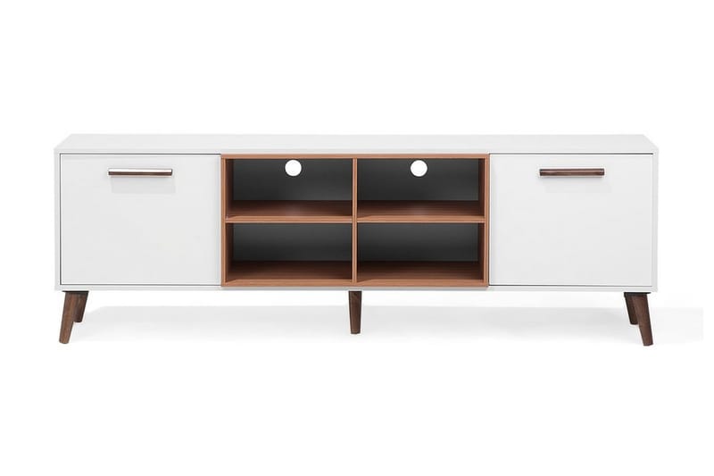Alloa Tv-Bänk 40x180 cm - Vit - Möbler - TV- & Mediamöbler - TV bänk & mediabänk