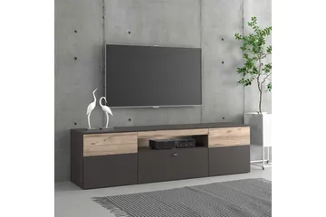 Ameysford TV-Bänk 209,8 cm - Grå/Brun - Möbler - TV- & Mediamöbler - TV bänk & mediabänk