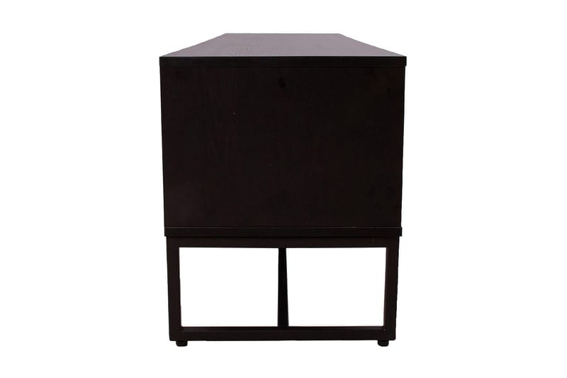 Amsterdam TV-nivå 160 cm Ek/Svart - Möbler - TV- & Mediamöbler - TV bänk & mediabänk