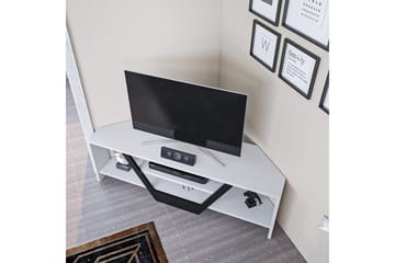 Andifli Tv-bänk 120x36,8 cm - Vit - Möbler - TV- & Mediamöbler - TV bänk & mediabänk