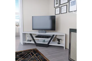 Andifli Tv-bänk 120x36,8 cm - Vit - Möbler - TV- & Mediamöbler - TV bänk & mediabänk