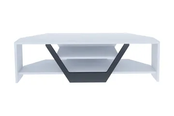 Andifli Tv-bänk 120x36,8 cm - Vit - Möbler - TV- & Mediamöbler - TV bänk & mediabänk