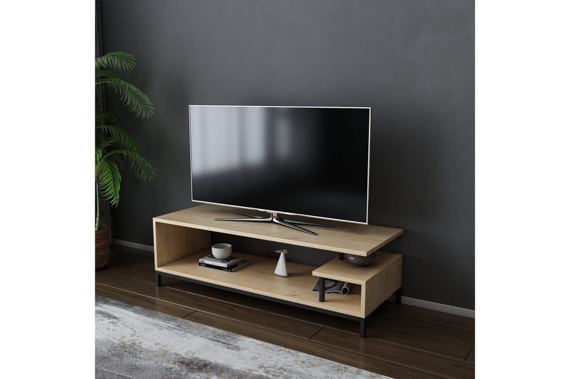Andifli Tv-bänk 120x37,6 cm - Svart - Möbler - TV- & Mediamöbler - TV bänk & mediabänk