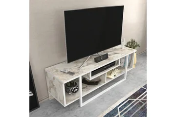 Andifli Tv-bänk 120x40,2 cm - Vit - Möbler - TV- & Mediamöbler - TV bänk & mediabänk