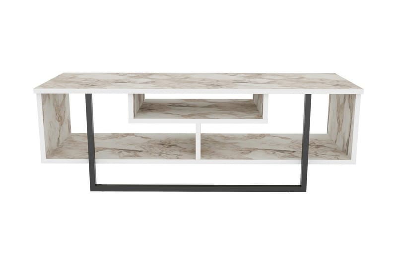 Andifli Tv-bänk 120x40,2 cm - Vit - Möbler - TV- & Mediamöbler - TV bänk & mediabänk