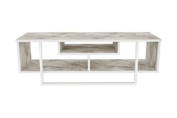 Andifli Tv-bänk 120x40,2 cm - Vit - Möbler - TV- & Mediamöbler - TV bänk & mediabänk
