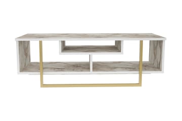 Andifli Tv-bänk 120x40,2 cm - Vit - Möbler - TV- & Mediamöbler - TV bänk & mediabänk