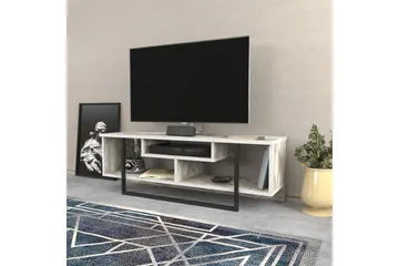 Andifli Tv-bänk 120x40,2 cm - Vit - Möbler - TV- & Mediamöbler - TV bänk & mediabänk