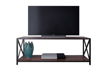Andifli Tv-bänk 120x45,7 cm - Brun - Möbler - TV- & Mediamöbler - TV bänk & mediabänk