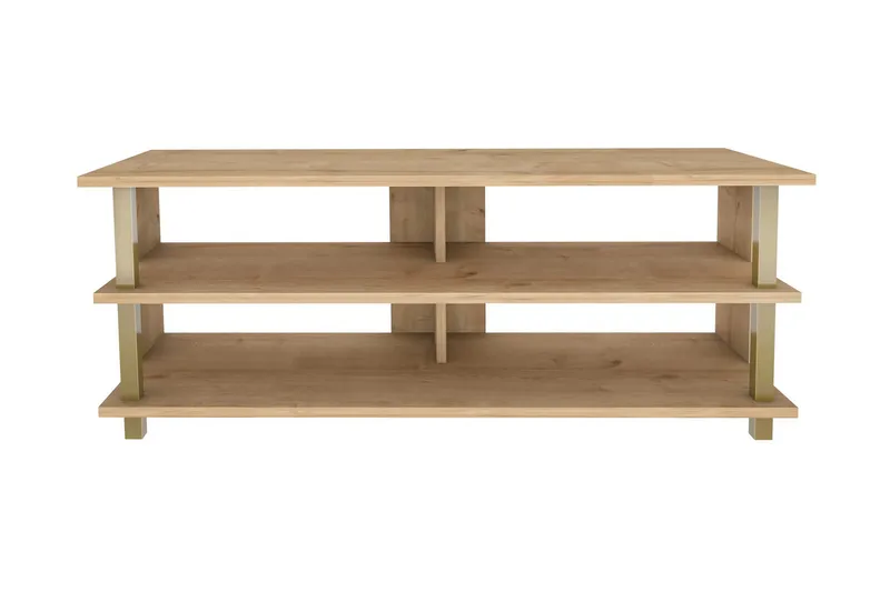 Andifli Tv-bänk 120x47,4 cm - Guld - Möbler - TV- & Mediamöbler - TV bänk & mediabänk