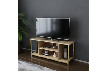 Andifli Tv-bänk 120x50,8 cm - Guld - Möbler - TV- & Mediamöbler - TV bänk & mediabänk