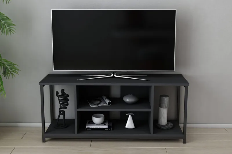 Andifli Tv-bänk 120x50,8 cm - Svart - Möbler - TV- & Mediamöbler - TV bänk & mediabänk