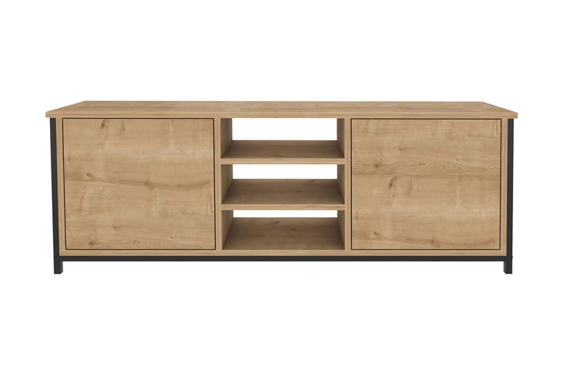 Andifli Tv-bänk 140x50,8 cm - Brun - Möbler - TV- & Mediamöbler - TV bänk & mediabänk