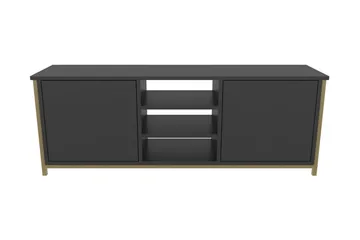 Andifli Tv-bänk 140x50,8 cm - Guld - Möbler - TV- & Mediamöbler - TV bänk & mediabänk