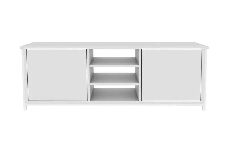 Andifli Tv-bänk 140x50,8 cm - Vit - Möbler - TV- & Mediamöbler - TV bänk & mediabänk