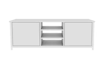 Andifli Tv-bänk 140x50,8 cm - Vit - Möbler - TV- & Mediamöbler - TV bänk & mediabänk