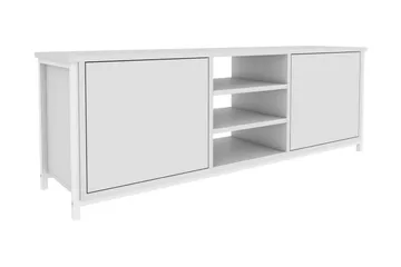 Andifli Tv-bänk 140x50,8 cm - Vit - Möbler - TV- & Mediamöbler - TV bänk & mediabänk