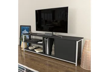 Andifli Tv-bänk 140x50,8 cm - Vit - Möbler - TV- & Mediamöbler - TV bänk & mediabänk