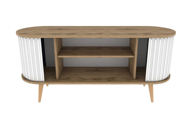 Andifli Tv-bänk 140x64 cm - Brun - Möbler - TV- & Mediamöbler - TV bänk & mediabänk