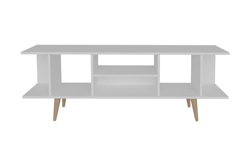 Andifli Tv-bänk 160x38,6 cm - Vit - Möbler - TV- & Mediamöbler - TV bänk & mediabänk