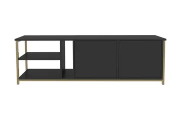 Andifli Tv-bänk 160x50,8 cm - Antracit - Möbler - TV- & Mediamöbler - TV bänk & mediabänk