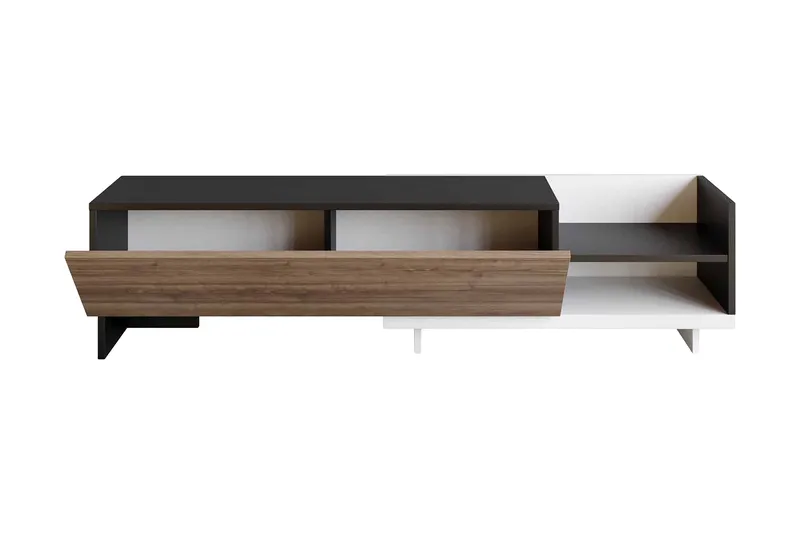 Andifli Tv-bänk 165x41 cm - Vit - Möbler - TV- & Mediamöbler - TV bänk & mediabänk