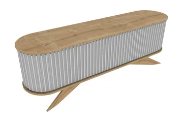 Andifli Tv-bänk 180x60 cm - Blå - Möbler - TV- & Mediamöbler - TV bänk & mediabänk